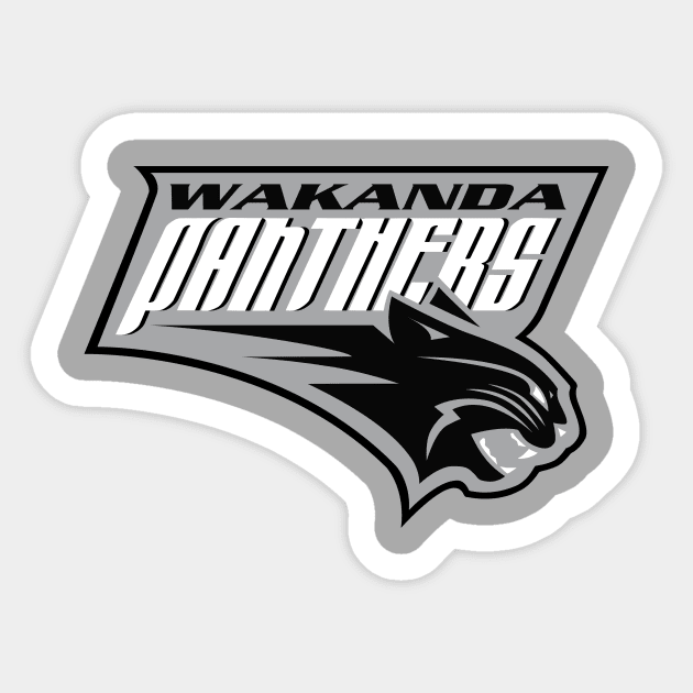 Wakanda Panthers Sticker by Melonseta